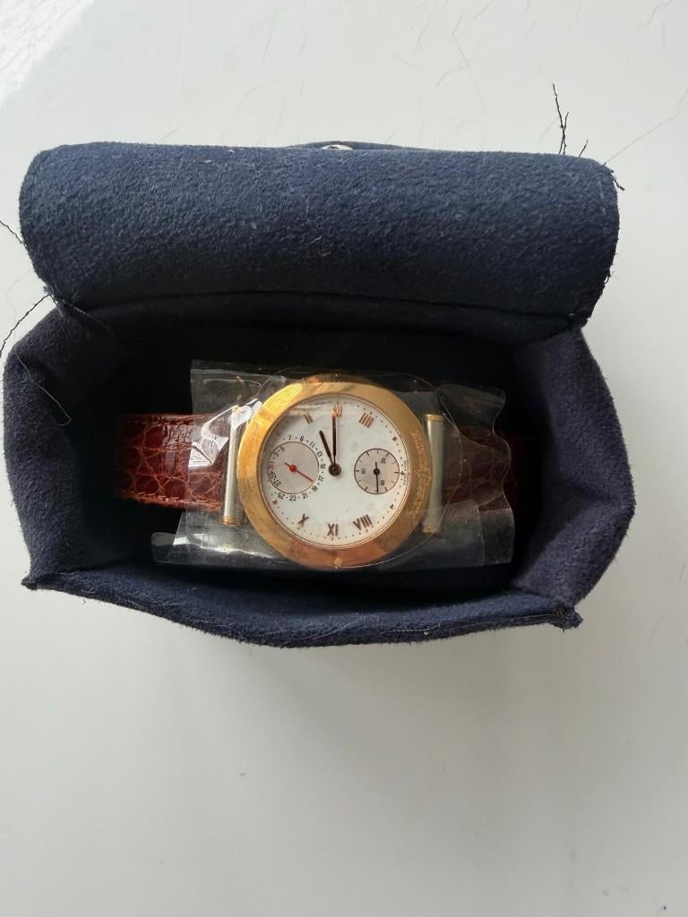 Ulysse Nardin Newton  155‑22  18K Goud  Zeldzaam & Collectie, Overige merken, Polshorloge, Ophalen of Verzenden, Zo goed als nieuw
