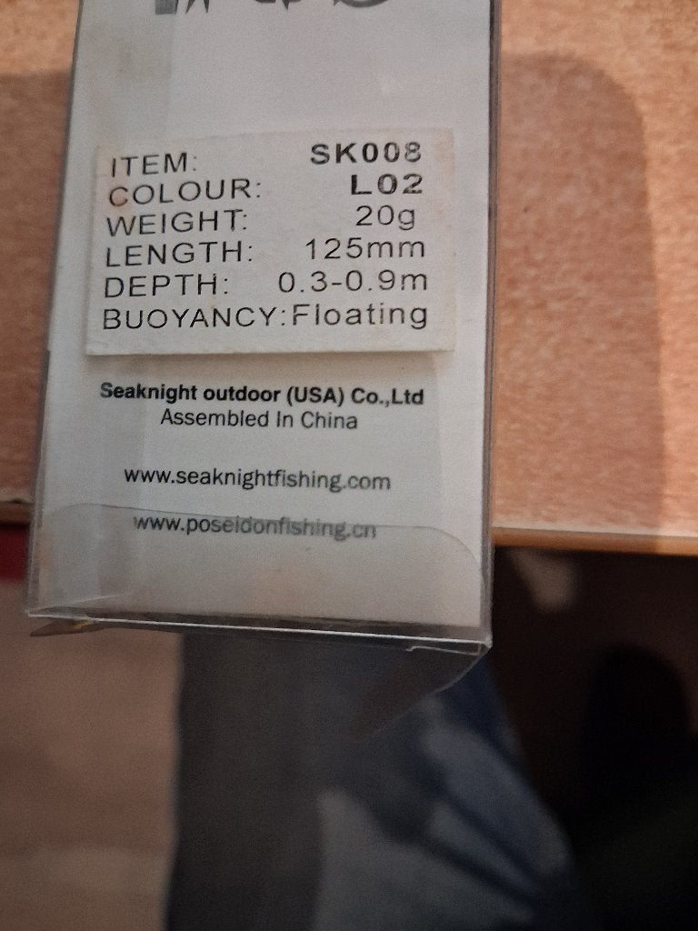 zeebaars pluggen NIEUW 3 x €22,50 INCLUSIEF VERZEND KOSTEN, Ophalen of Verzenden, Nieuw, Overige typen