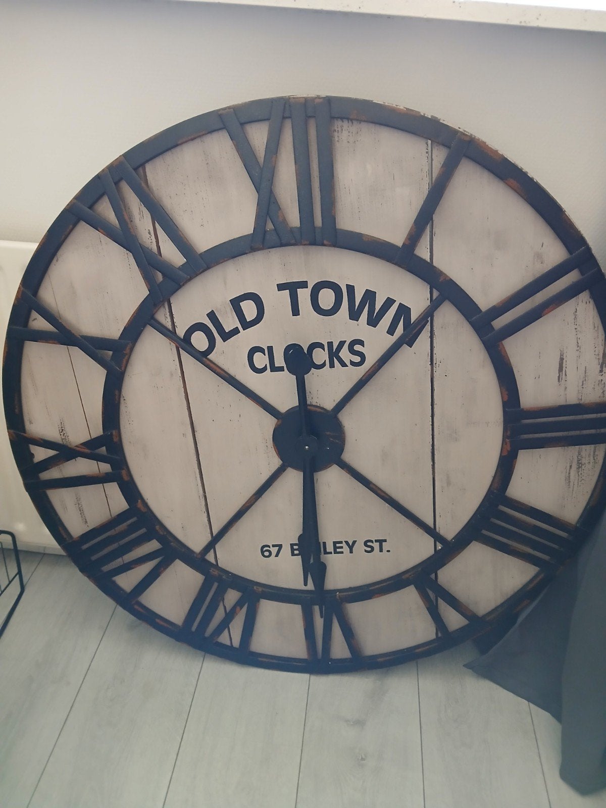 Grote old town clock vintage look, Ophalen