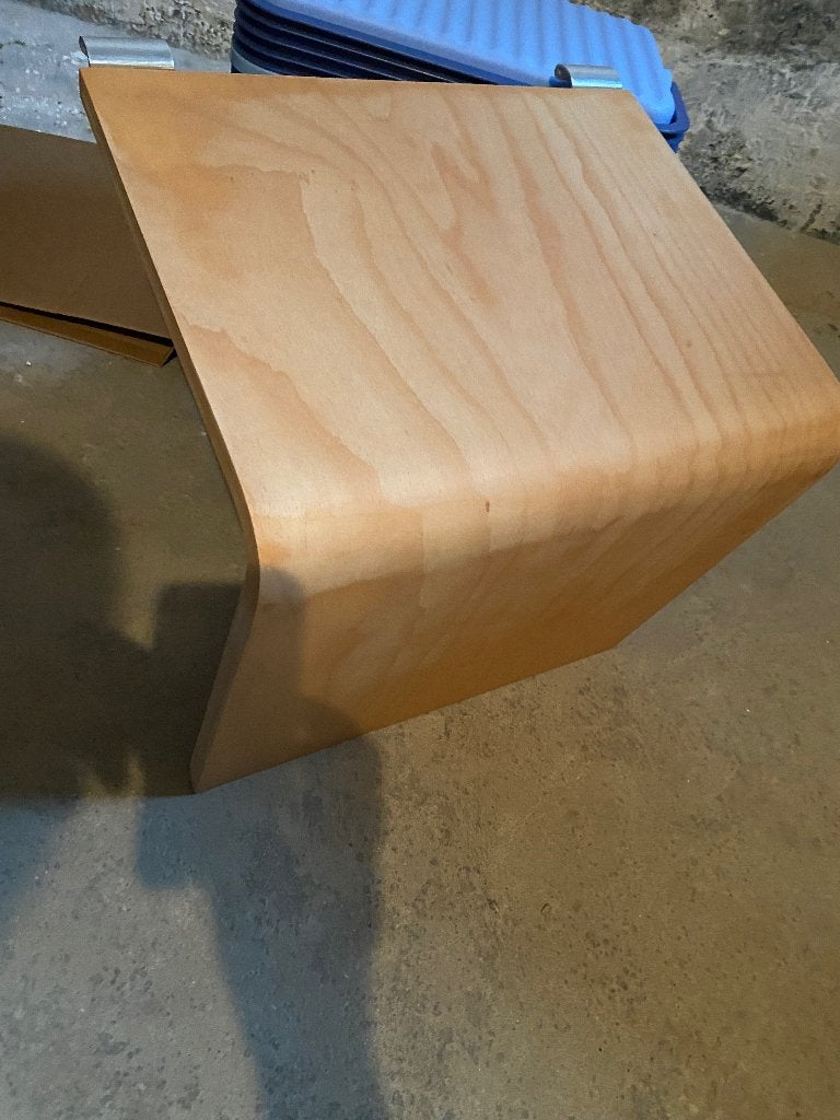Auping aanhaaktafel, Verzenden, Zo goed als nieuw, Overige maten, Hout