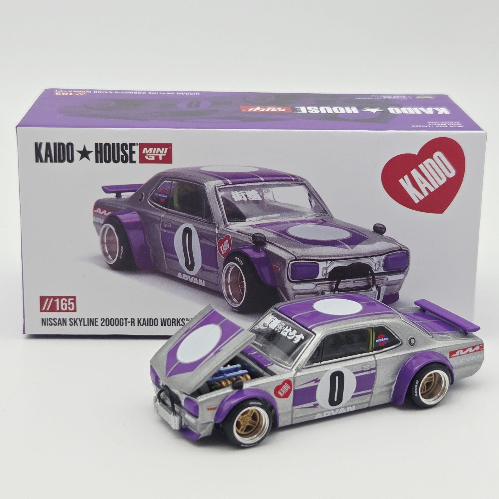 AKTIE! Mini Gt – 1969 Nissan Skyline GT-R (KPGC10) Kaido Wor