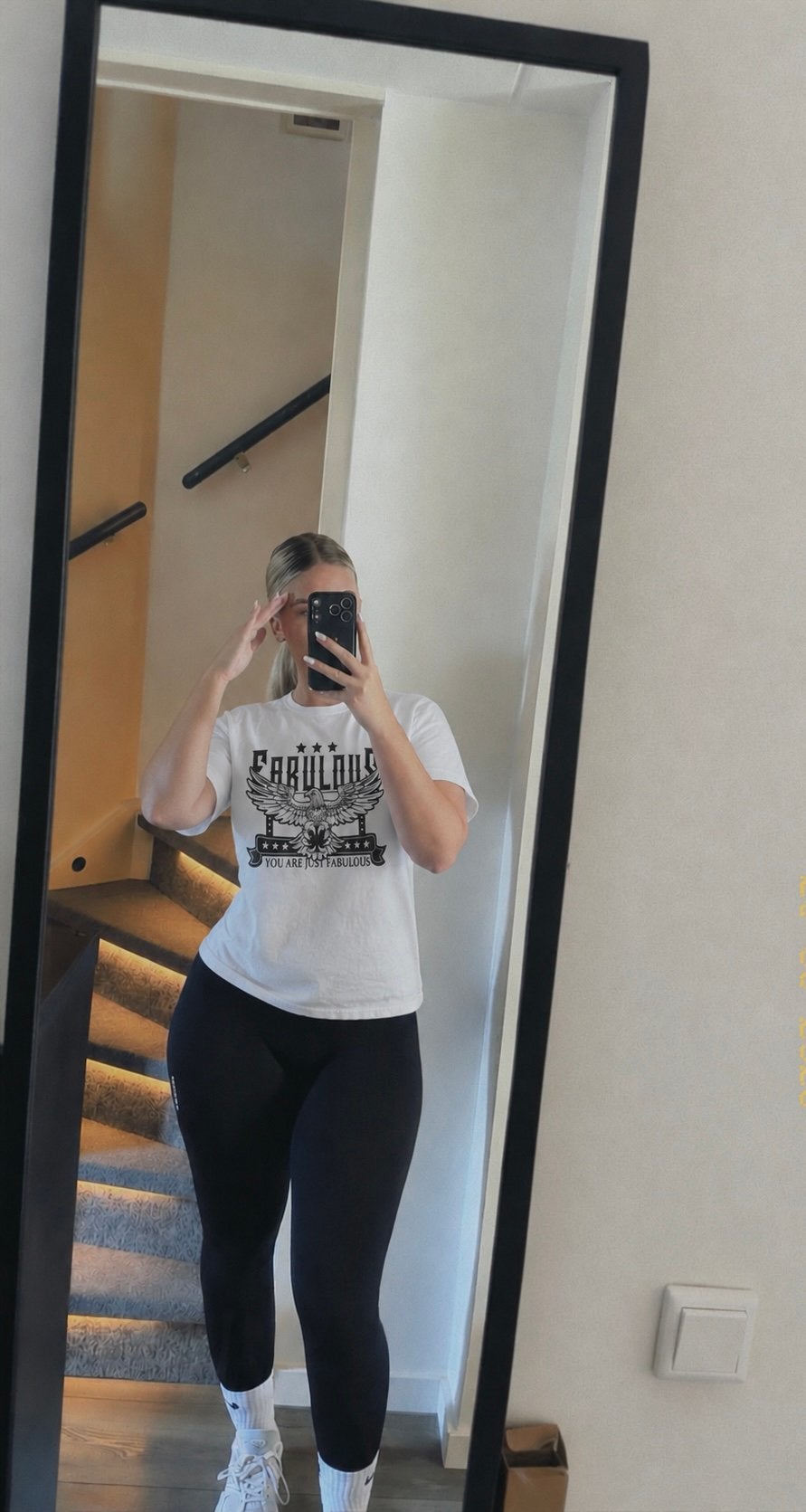 Dames t-shirt, Wit, Ophalen of Verzenden, Zo goed als nieuw, Korte mouw