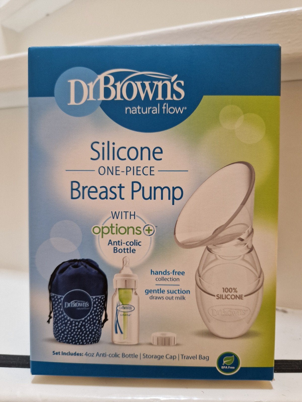 Dr. Brown's Silicone Borstkolf - Nieuw, Kinderen en Baby's, Babyvoeding en Toebehoren, Borstkolf, Ophalen of Verzenden, BPA-vrij