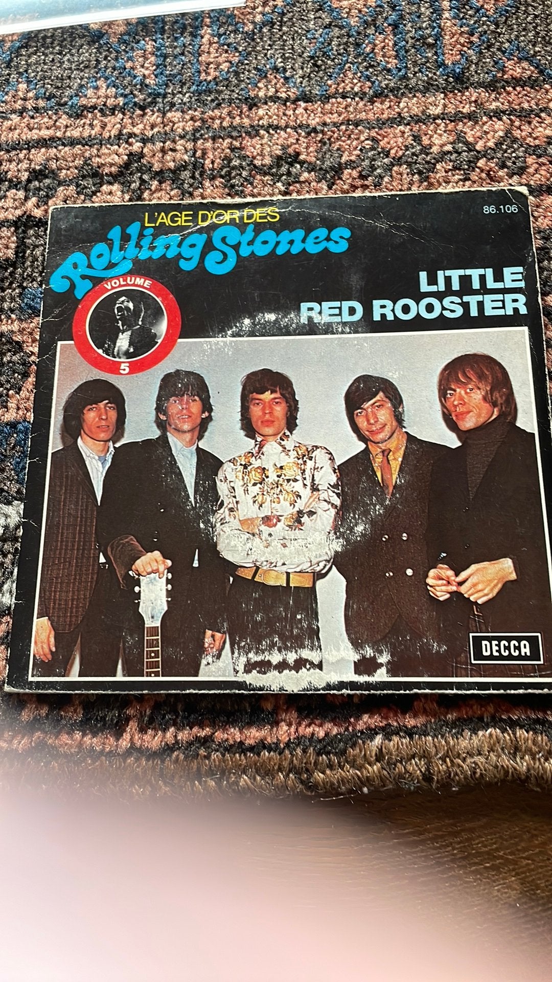 Single The Rolling Stones: Little red rooster, Ophalen of Verzenden, Gebruikt, Pop