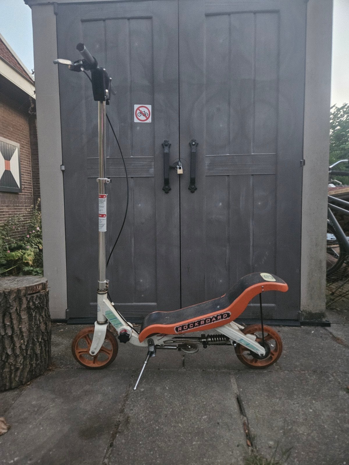 Rockboard step met verstelbaar stuur - 114x80 cm, Ophalen, Gebruikt, Gewone step