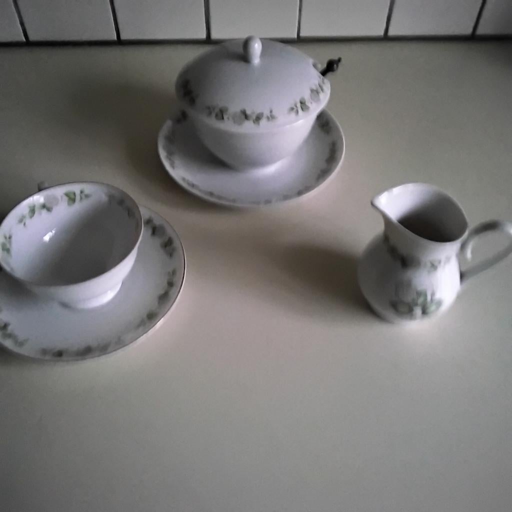 Krautheim  set, Ophalen of Verzenden, Zo goed als nieuw, Overige stijlen, Kop(pen) en/of Schotel(s)