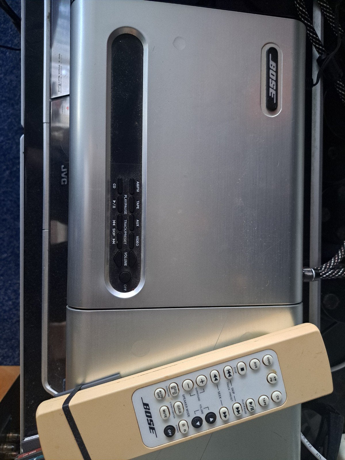 Bose voorversterker CD-speler met afstandsbediening, Audio, Tv en Foto, Ophalen of Verzenden, Refurbished, Met radio