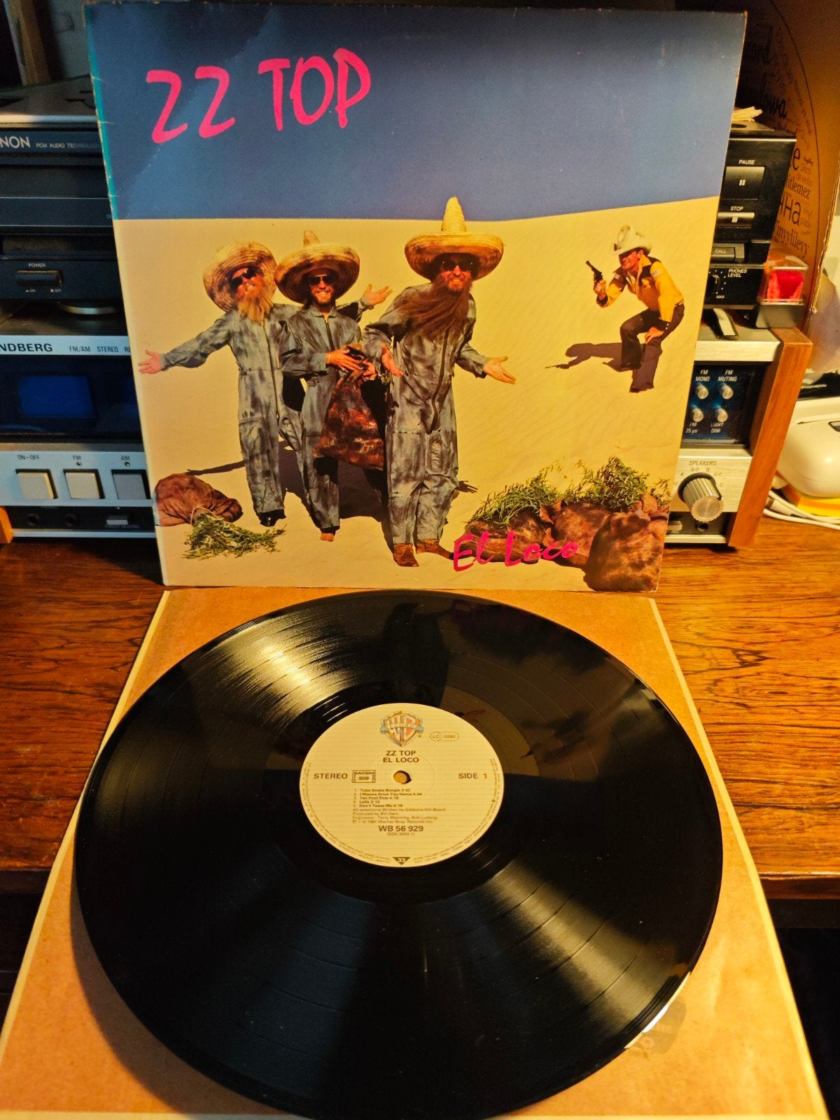 ZZ Top - El Loco LP (1981) Classic Rock Vinyl, Cd's en Dvd's, LP, Gebruikt, Originele persing, Ophalen of Verzenden