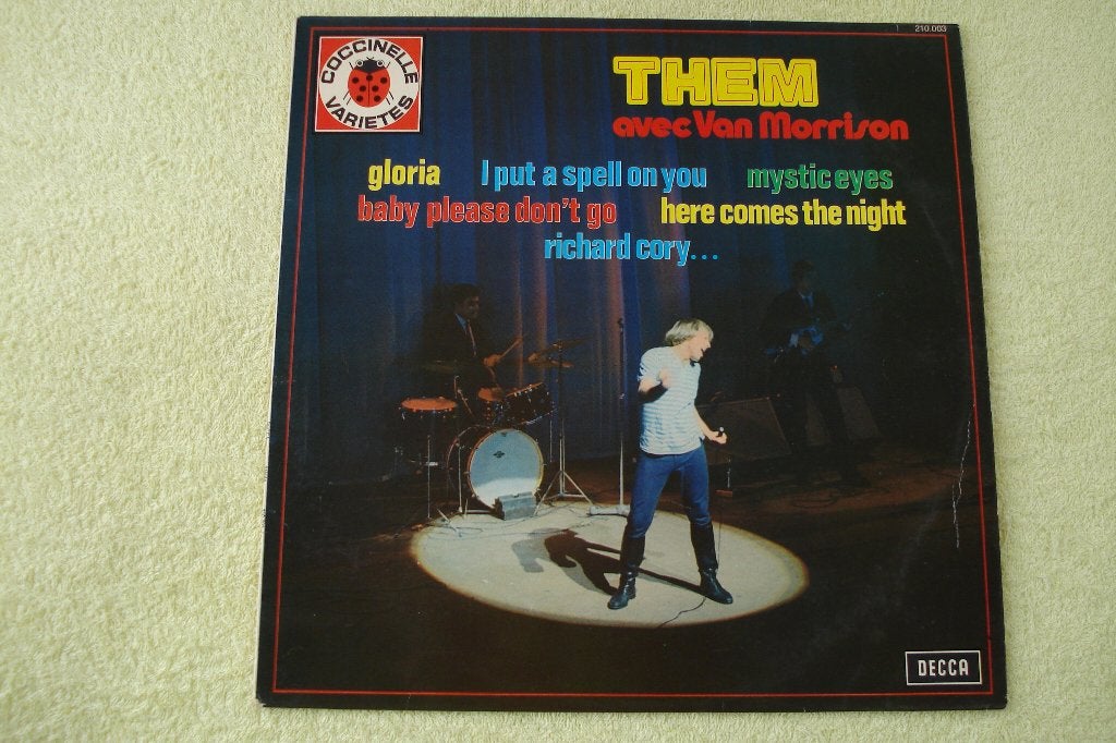 LP.  Them ,  avec Van Morrison   .       (  Beat ), LP, Gebruikt, Ophalen of Verzenden, 12 inch