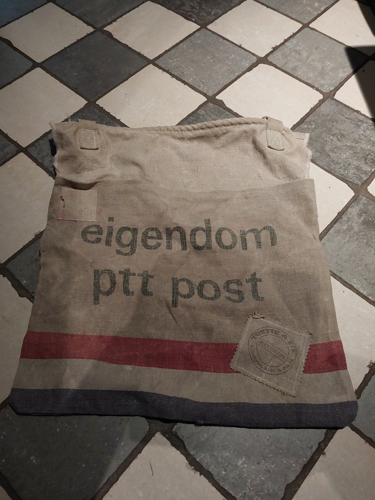 Oude PTT postzak, Antiek en Kunst, Ophalen of Verzenden