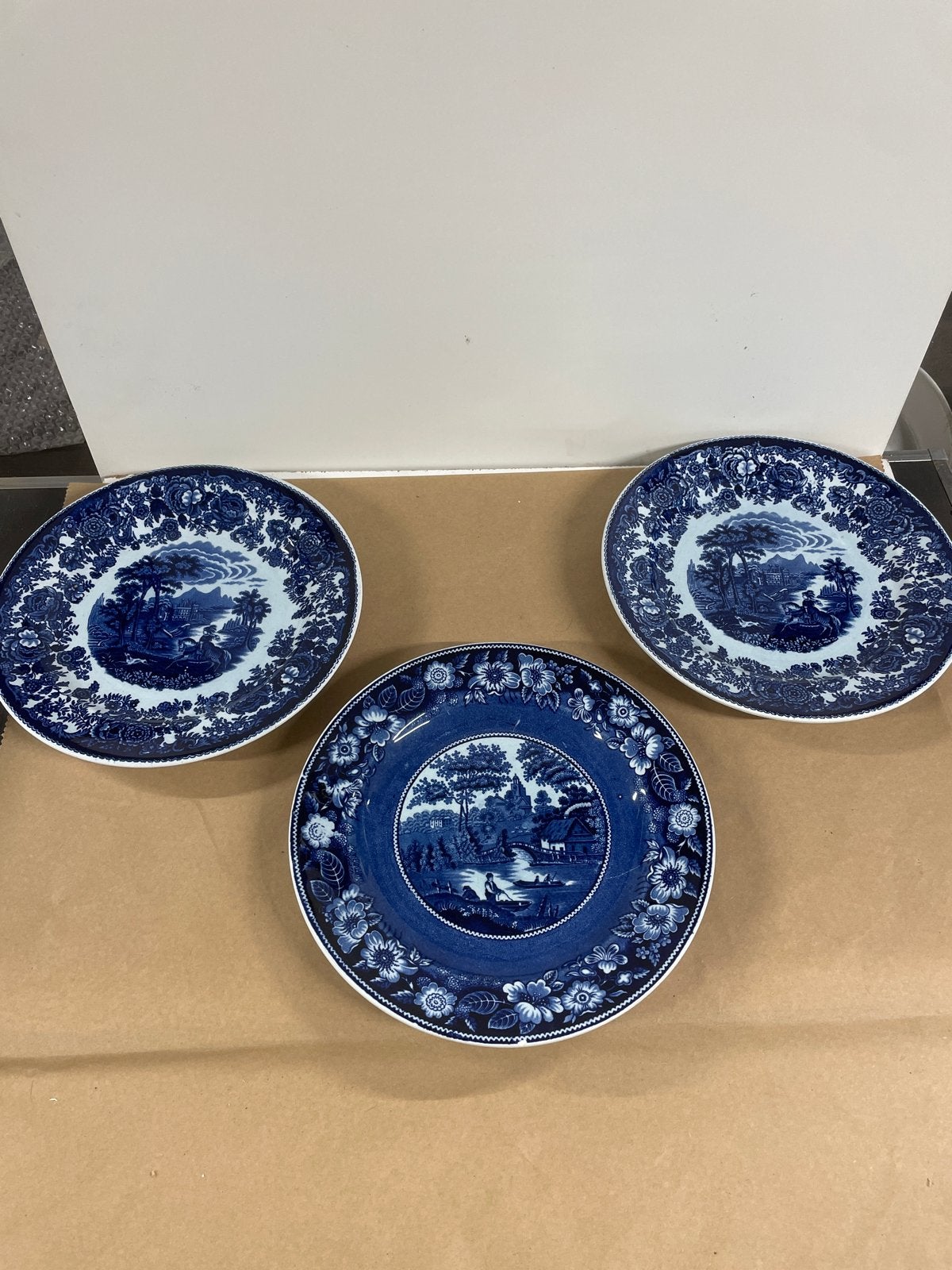Set van 3 Petrus Regout & Co Maastricht wandborden, Ophalen of Verzenden