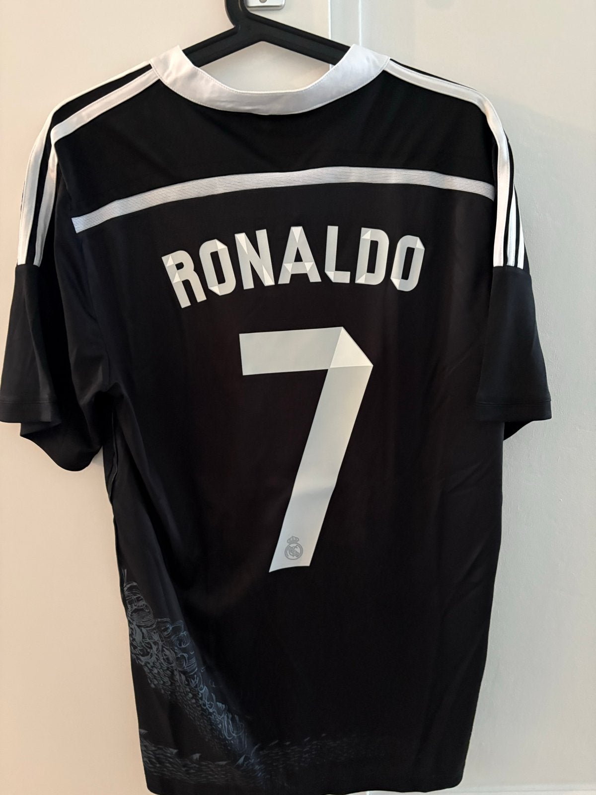 Retro Real Madrid Cristiano Ronaldo Cr7 Adidas vintage large, Maat L, Ophalen of Verzenden, Nieuw, Shirt