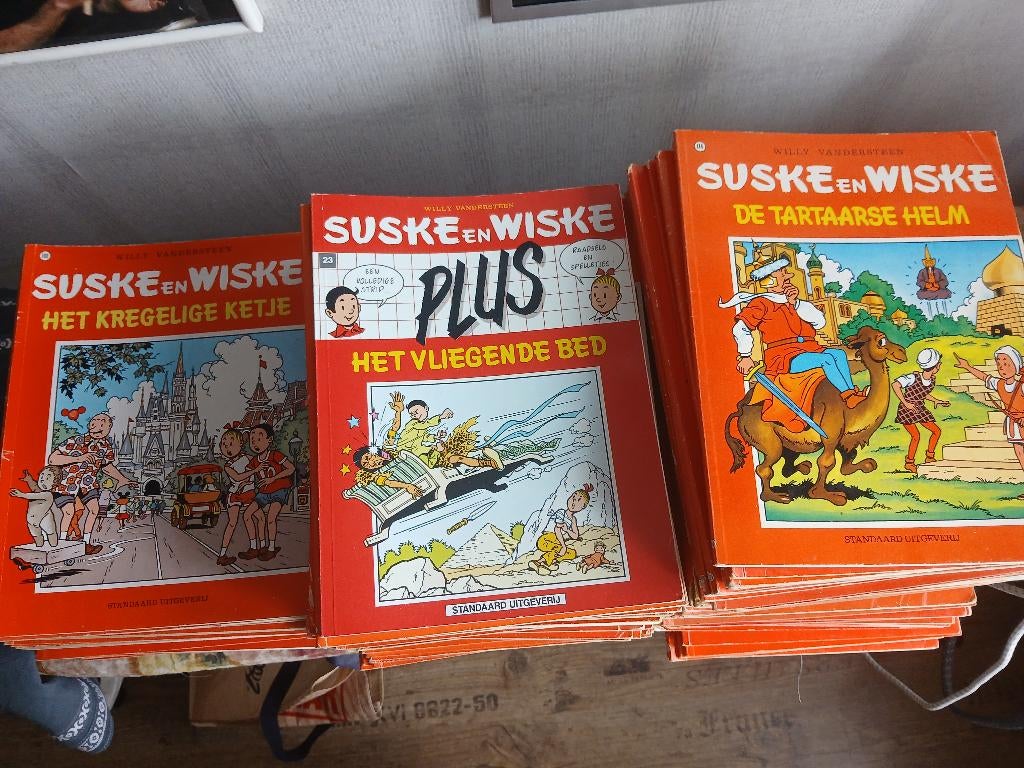 suske en wiske stripboeken, Boeken, Stripboeken, Willy Vandersteen, Meerdere stripboeken, Ophalen, Gelezen