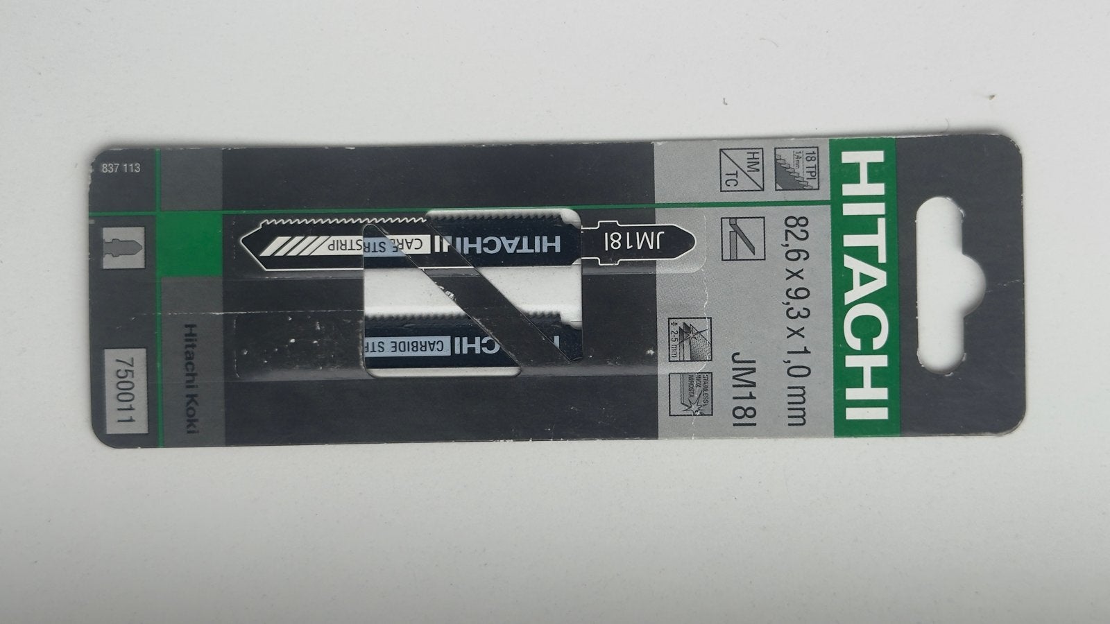 Hitachi Decoupeerzaagblad JM181 - Carbide Strip, Ophalen of Verzenden, Nieuw, Decoupeerzaag