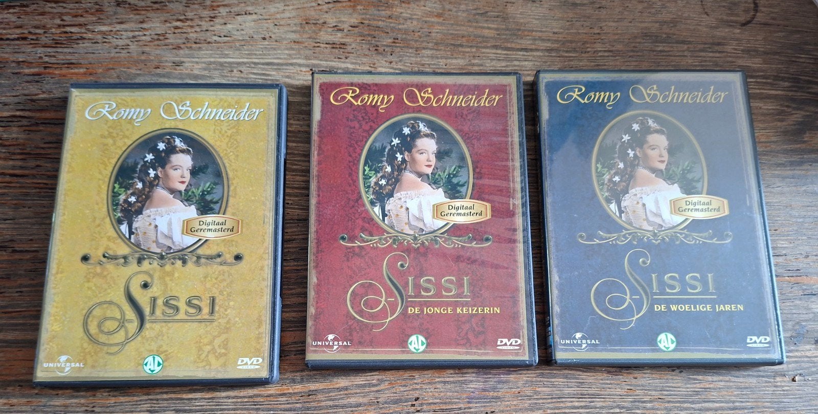 Sissi Trilogie  met   Romy Schneider, Gebruikt, Alle leeftijden, Nederlands, Duits