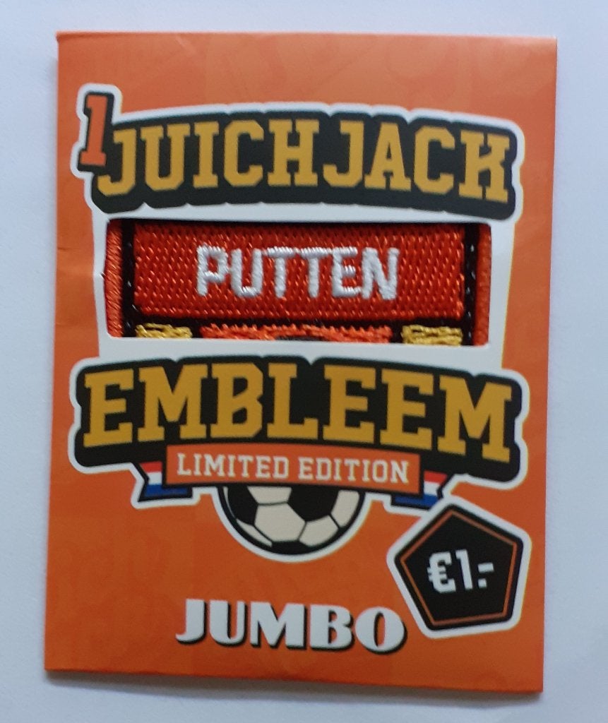 Jumbo Embleem Putten Limited Edition, Verzamelen, Supermarktacties, Jumbo, Verzenden