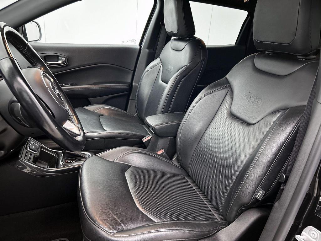 Jeep Compass 1.3T S | Camera | Navigatie | 19" Lichtmetalen, Auto's, Jeep, 12 maanden, Euro 6, 4 cilinders, Zwart