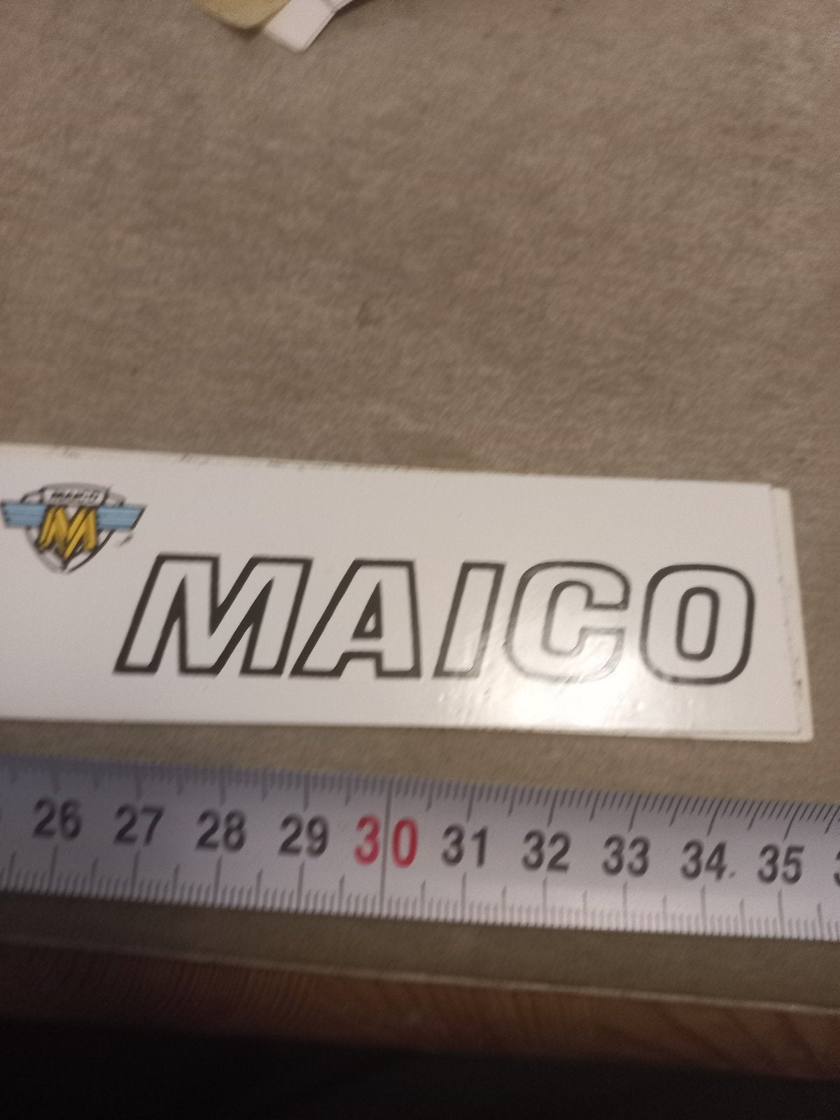 Maico sticker / decal - Vintage motorcross, Verzamelen, Ophalen of Verzenden