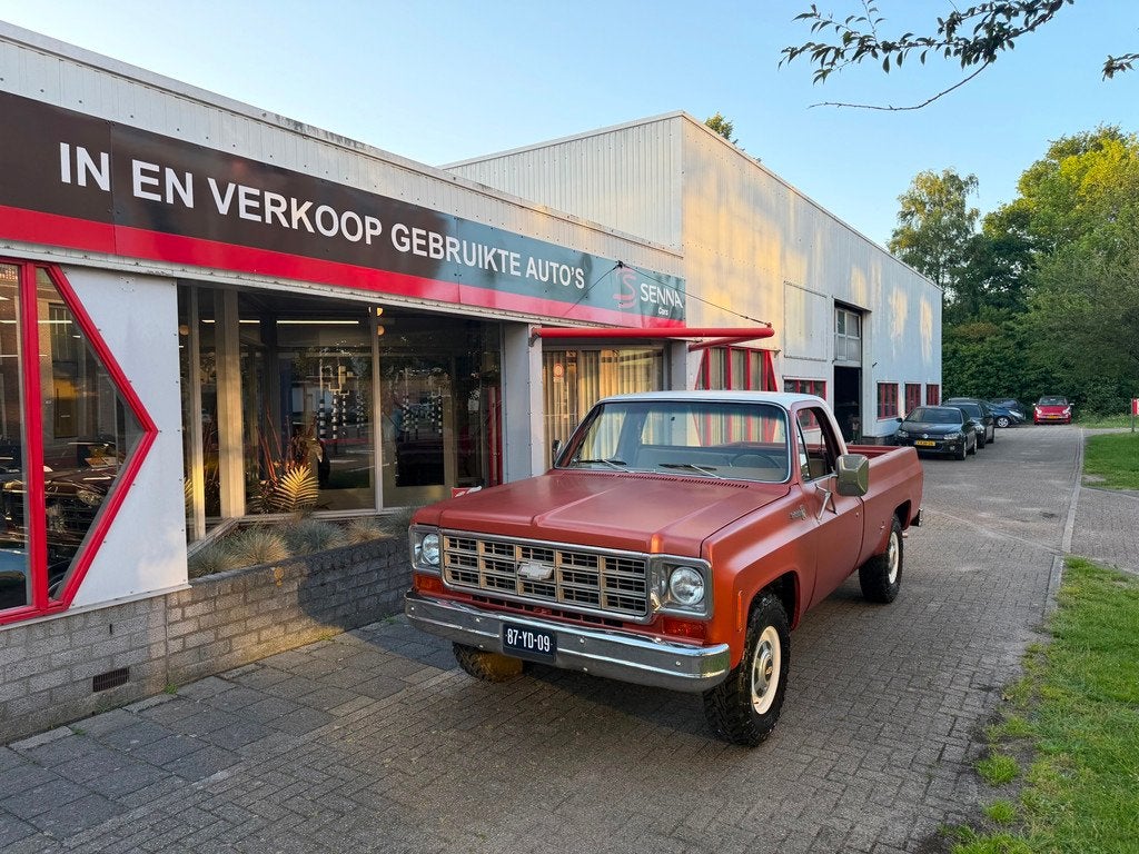 Chevrolet PICK-UP C20 Automaat - 1977 - Topstaat - Inr Mog !, Auto's, Automaat, Trekhaak, 8 cilinders, Overige kleuren