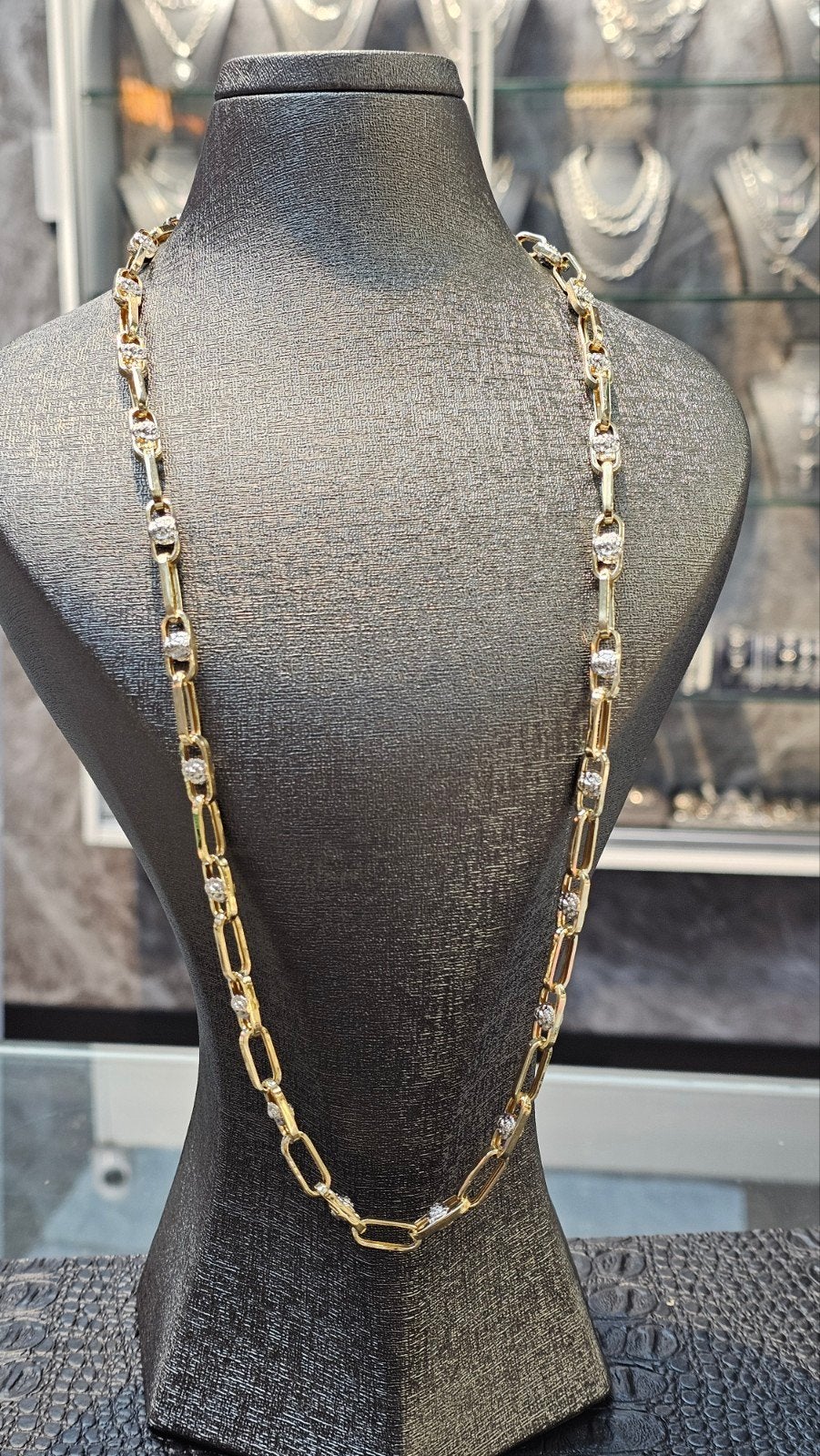 Prachtige Medusa 14k gouden ketting, Sieraden, Tassen en Uiterlijk, Ophalen of Verzenden, Nieuw, Goud, Goud