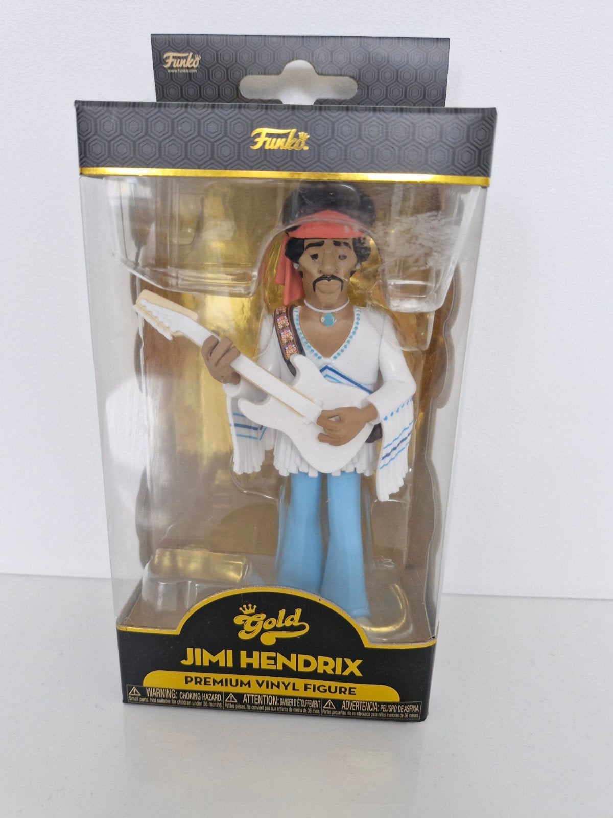 Funko Gold Jimi Hendrix Premium Vinyl Figuur Nieuw, Verzamelen, Ophalen of Verzenden, Nieuw