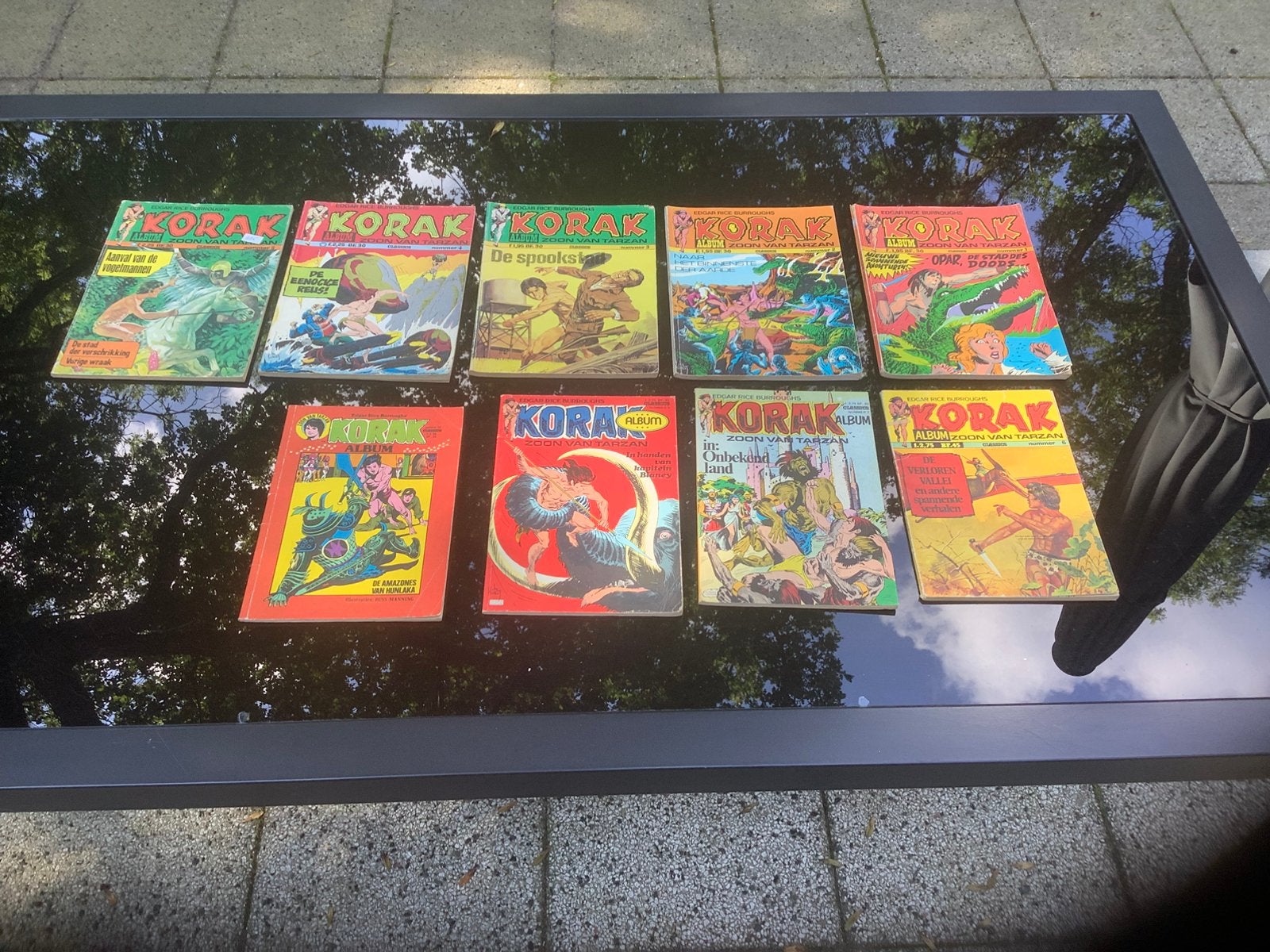 Korak de zoon van Tarzan ALBUMS 9 strip albums, Boeken, Meerdere stripboeken, Ophalen of Verzenden, Gelezen