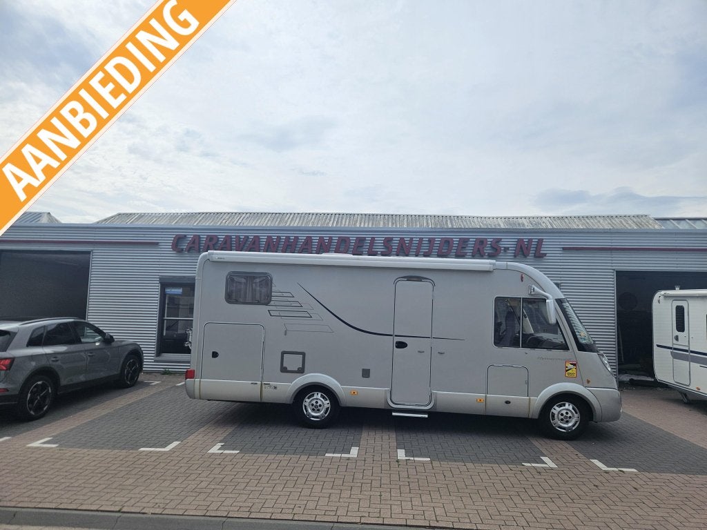 Hymer B614 CL camper keurige staat !!, Caravans en Kamperen, Integraal, Fiat, Achteruitrijcamera, 6 tot 7 meter