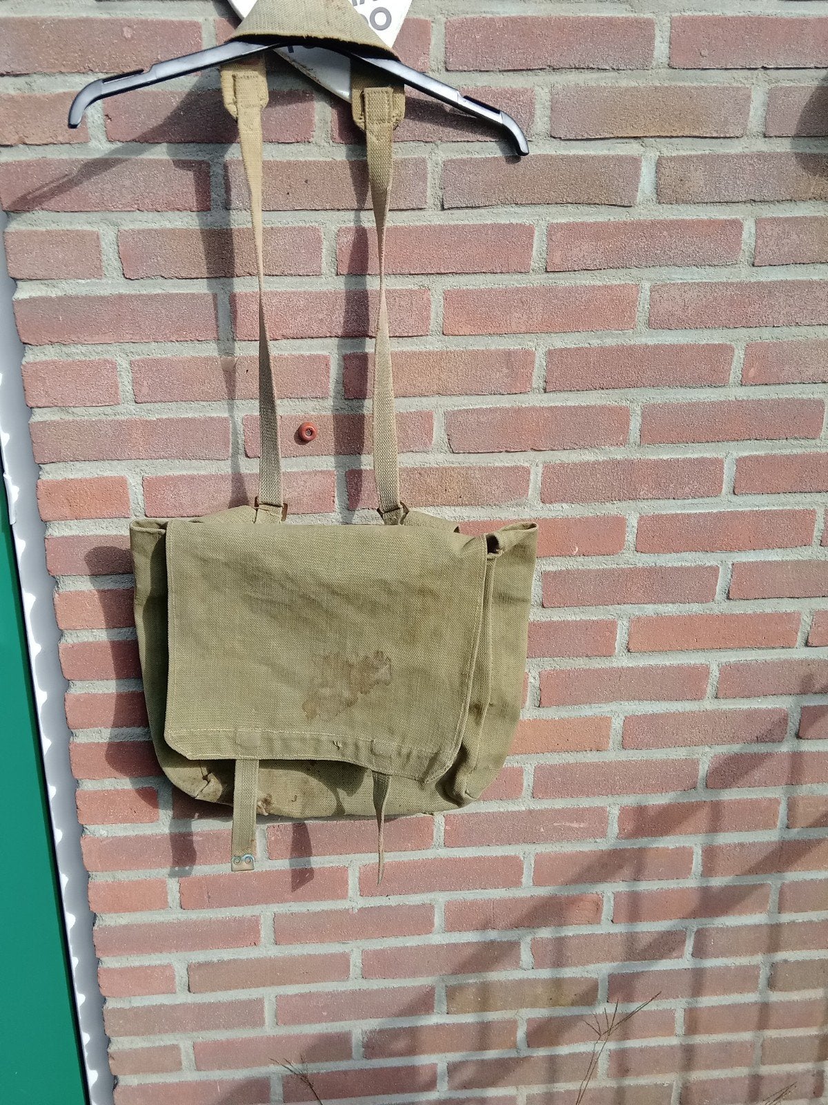 Vintage Pukkel Webbing met Feyenoord Singel Jaren '60, Ophalen of Verzenden, Landmacht, Nederland