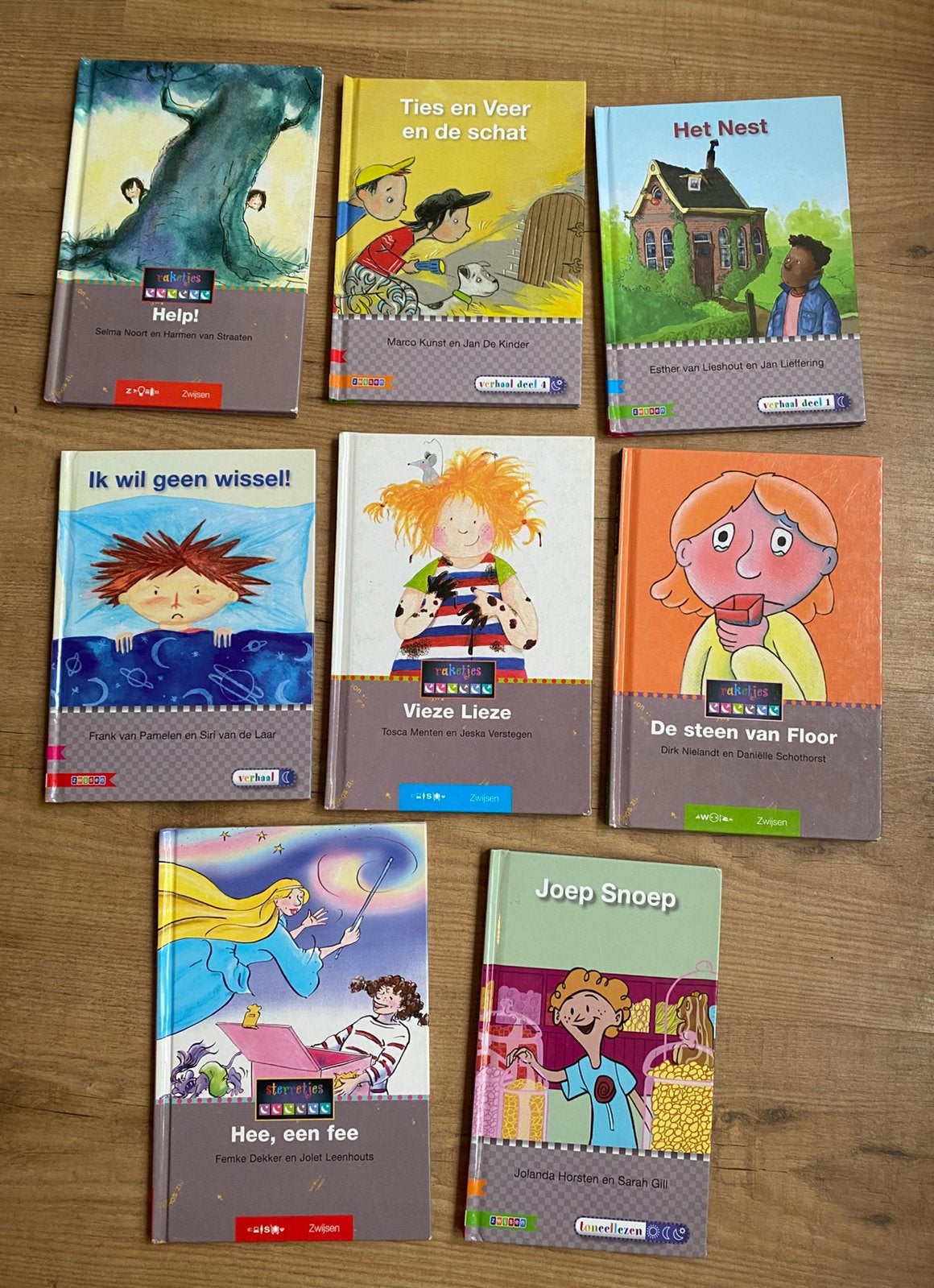 8 AVI E3 boekjes, Ophalen of Verzenden, Gelezen, Fictie algemeen