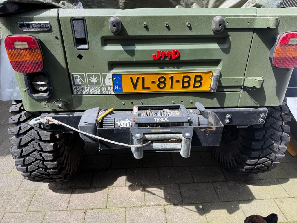 Jeep Wrangler 1991, Auto's, Origineel Nederlands, Particulier, 4x4, 1460 kg
