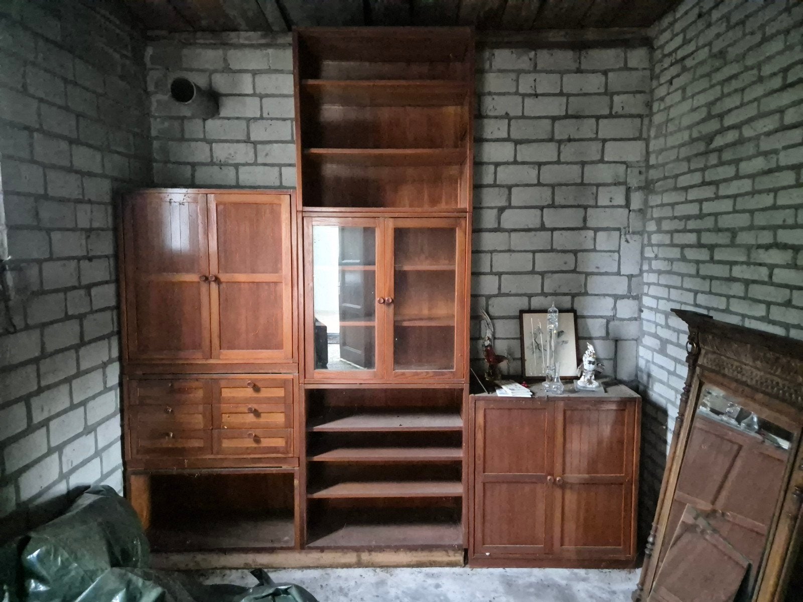 GRATIS houten kasten, Antiek en Kunst, Antiek | Meubels | Kasten, Ophalen