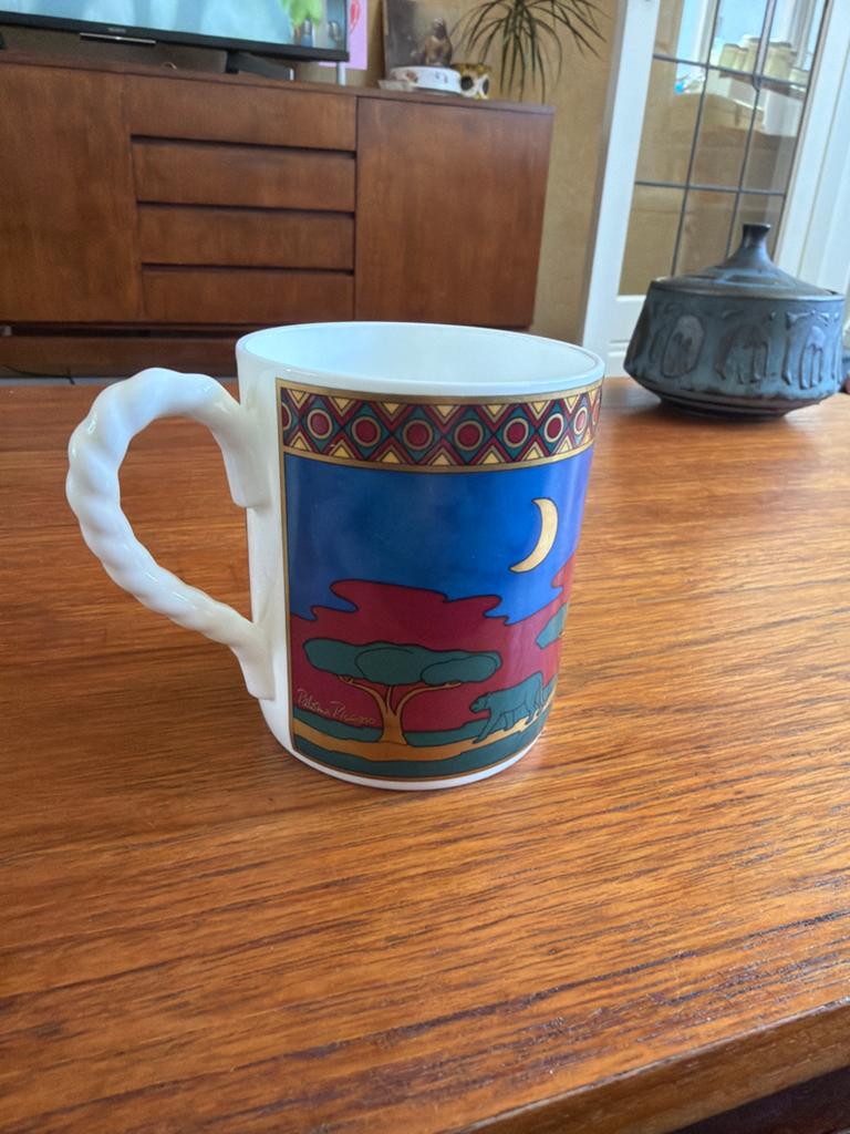 Paloma Picasso Afrique Beker Villeroy & Boch, Ophalen of Verzenden