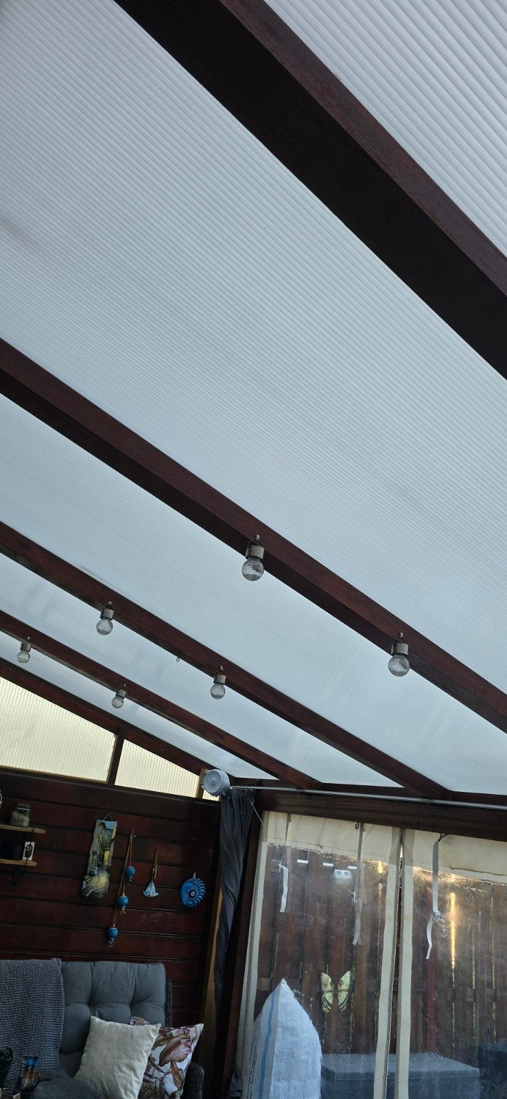 Polycarbonaat Platen 1.6 mm - 300x98 cm, Doe-het-zelf en Verbouw, Ophalen, Gebruikt, Overige materialen, Minder dan 20 mm