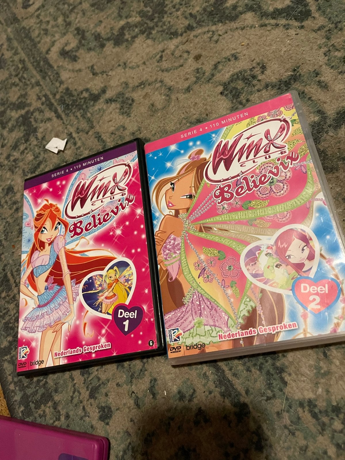 Winx Club Believix Deel 1 & 2 serie 4, Gebruikt, Animatie, Alle leeftijden, Tv-serie