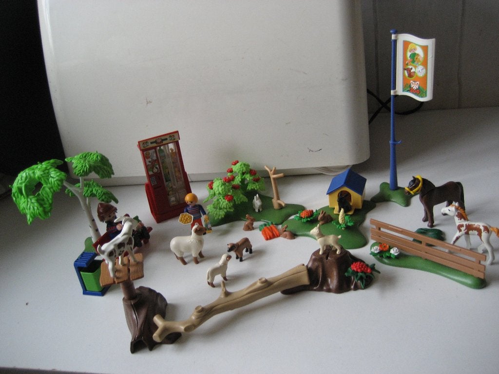playmobil kinderboerderij met allerlei dieren, Ophalen of Verzenden, Zo goed als nieuw