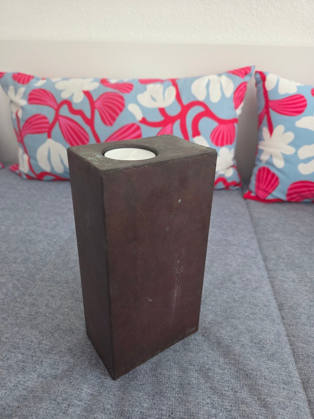 Wand waxinelichthouder - 20 cm hoog, Ophalen of Verzenden, Waxinelichthouder