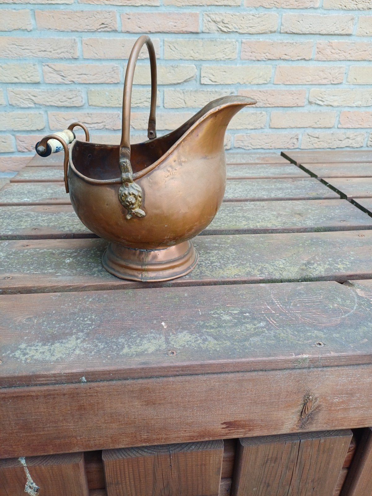 koperen kan, Antiek en Kunst, Antiek | Koper en Brons, Ophalen