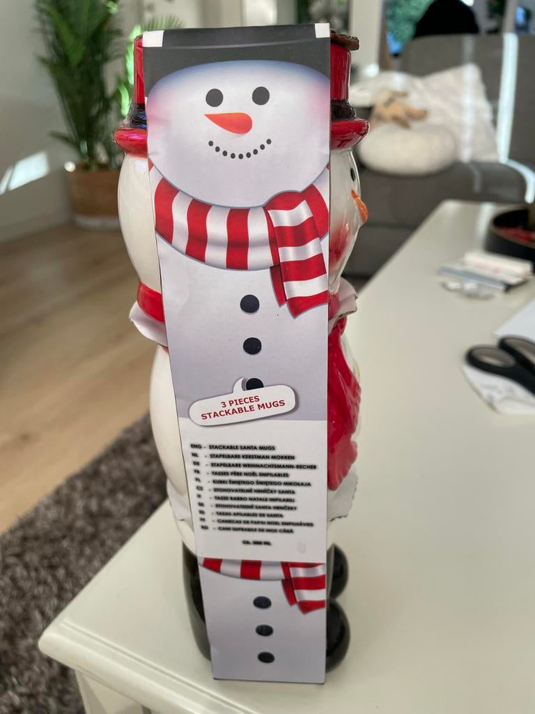 Kerst stapelmokken, Ophalen of Verzenden, Nieuw