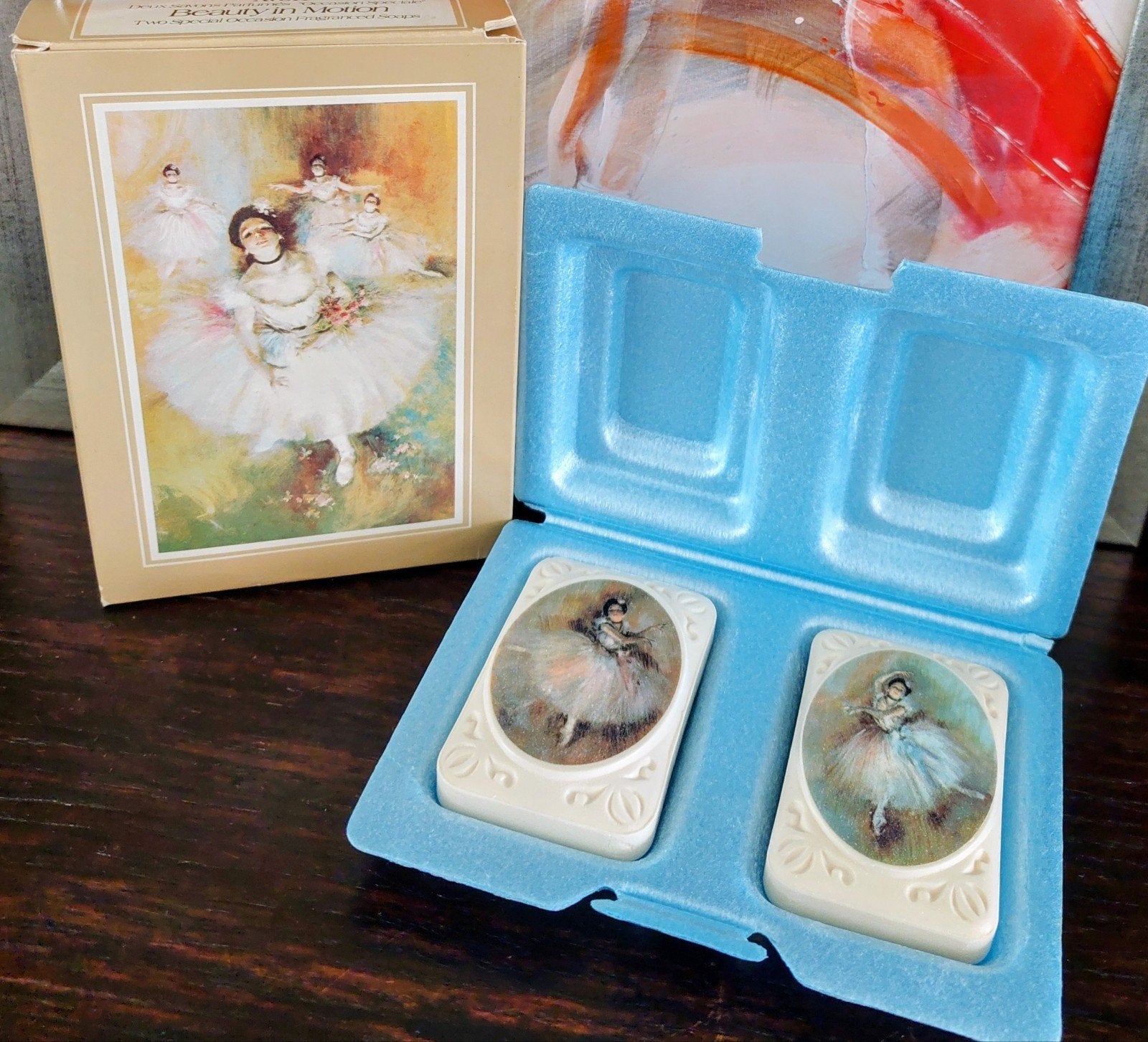 Vintage Avon zeepjes in originele verpakking., Ophalen of Verzenden, Nieuw, Miniatuur