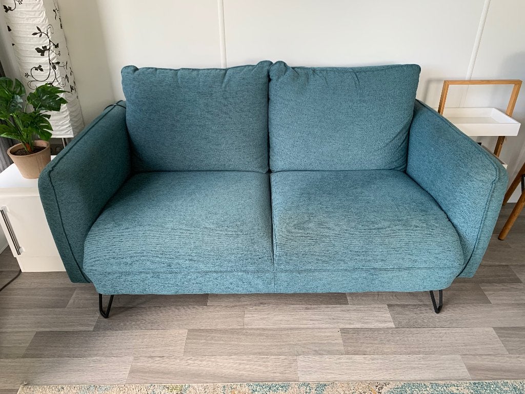Zo goed als nieuwe bank - 170 cm breed, Ophalen, 150 tot 200 cm, Tweepersoons, 75 tot 100 cm