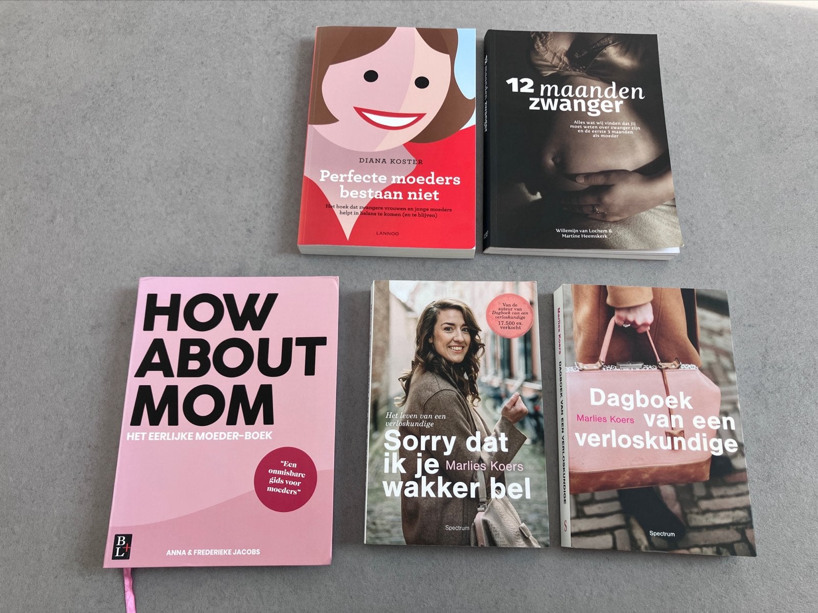 Boekenpakket voor zwangere vrouwen en jonge moeders (5 stuks, Boeken, Zwangerschap en Opvoeding, Ophalen of Verzenden, Nieuw, Zwangerschap en Bevalling
