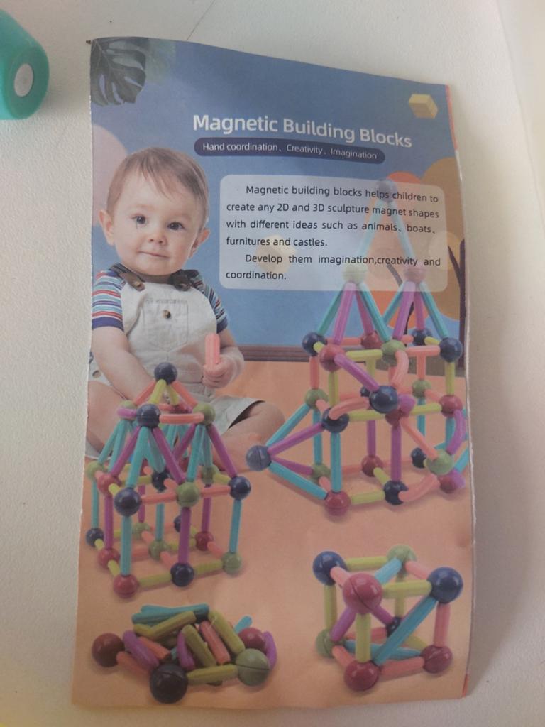 Magnetische Bouwblokken voor Creatief Spel, Ophalen