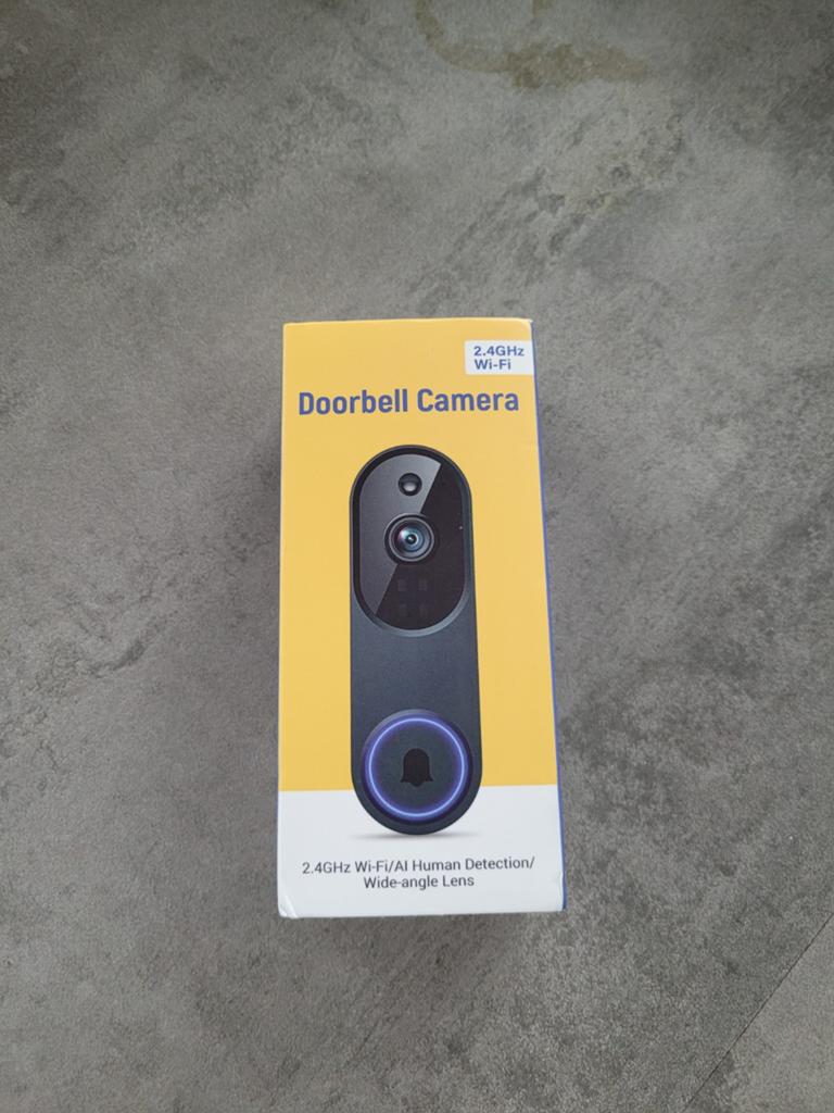 Slimme Deurbel Camera met AI Detectie en Nachtzicht, Audio, Tv en Foto, Videobewaking, Ophalen of Verzenden, Nieuw, Buitencamera