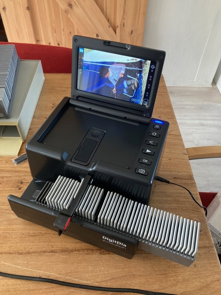 Reflecta DigitDia Evolution diascanner - vrijwel nieuw, Computers en Software, Ophalen, Zo goed als nieuw, Diascanner, Reflecta