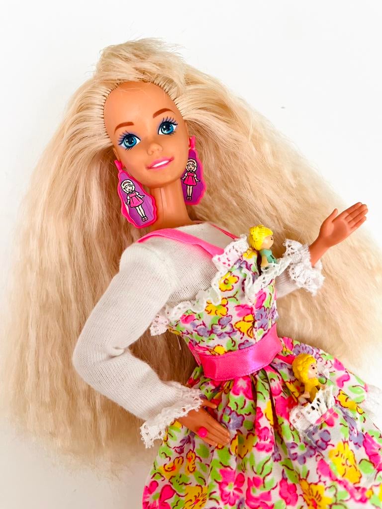Mattel vintage barbie polly pocket 1994, Kinderen en Baby's, Speelgoed | Poppen, Ophalen of Verzenden, Gebruikt, Barbie