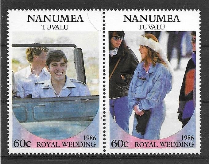 Nanumea - Tuvalu 1986  Andrew & Sarah, Verzenden, Postfris