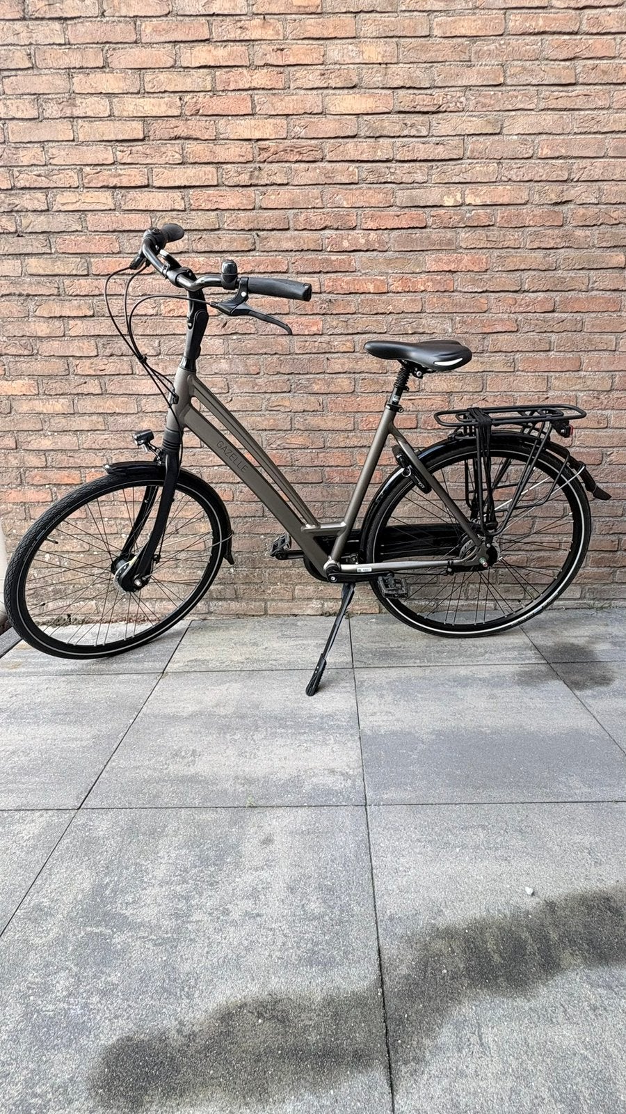 Gazelle Chamonix C8 D53.8 versnellingen.Iced Coffee Brown M, Ophalen, Zo goed als nieuw, Gazelle, Versnellingen