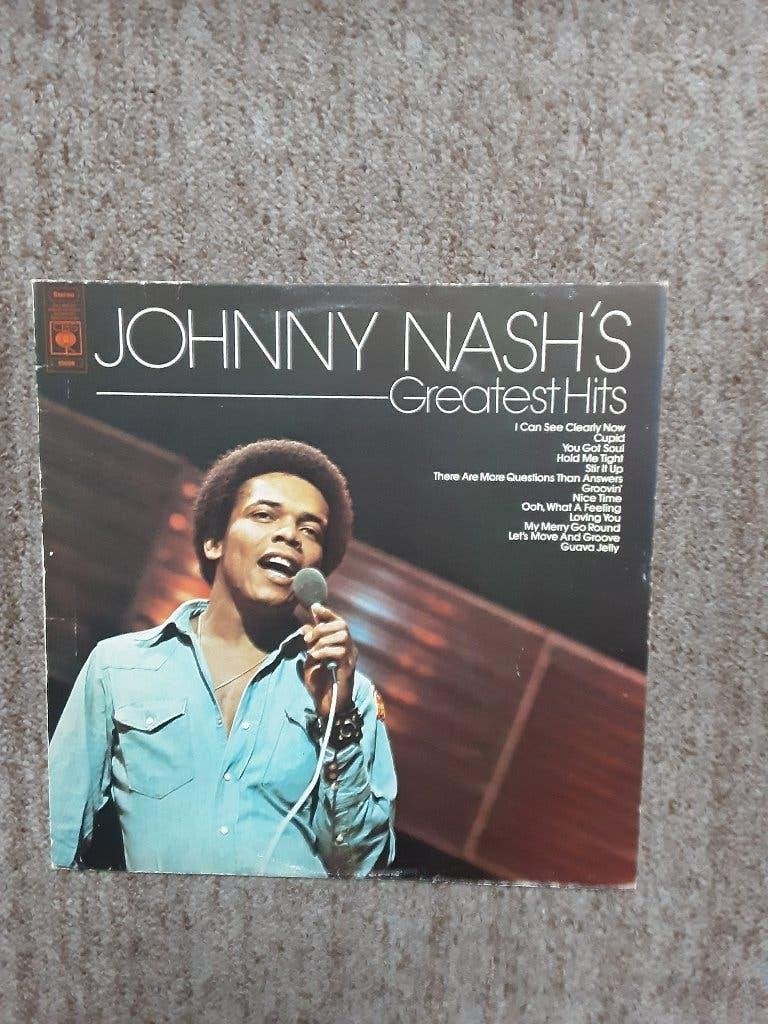 vinyl lp Johnny Nash greatest hits, LP, Gebruikt, Pop, Ophalen of Verzenden