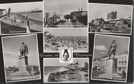 Vlissingen Groeten uit, Verzenden, 1960 tot 1980, Gelopen, Zeeland