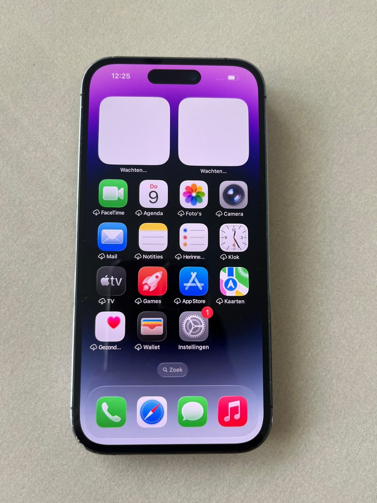 iPhone 14 PRO | 128GB | Batterij 100%, Telecommunicatie, Mobiele telefoons | Apple iPhone, Paars, Ophalen of Verzenden, Zo goed als nieuw